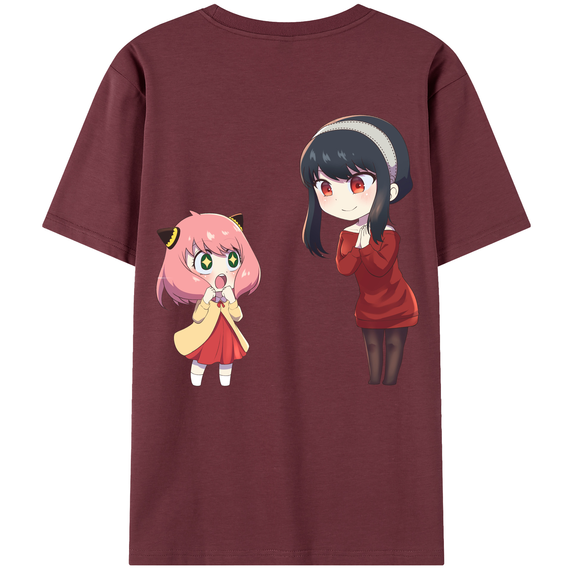 （画像用） SPY×FAMILY间谍家家酒 綿100％半袖Tシャツ（背面プリント）